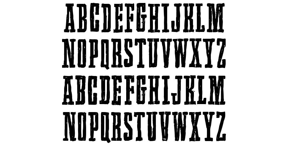 Llama font Örnekler