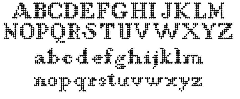 LLDCL フォント 標本