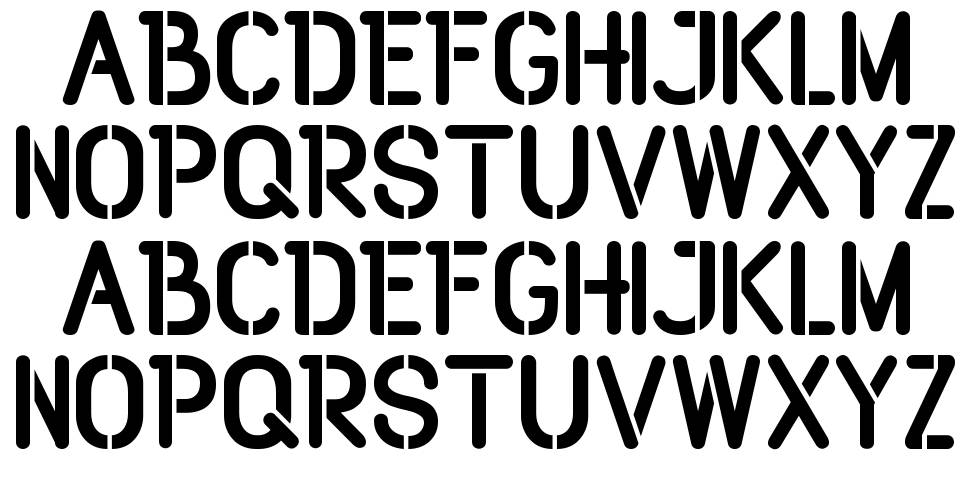 Loccomotive font Örnekler