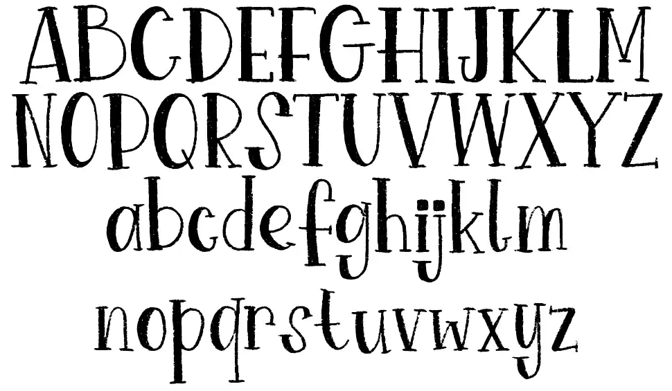 Lockport font Örnekler