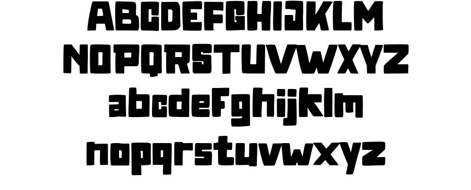 Logkey Block font specimens