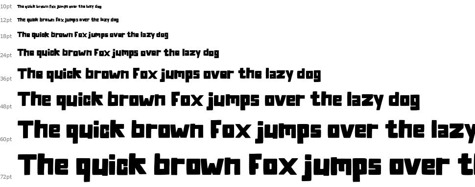Logkey Block font Şelale