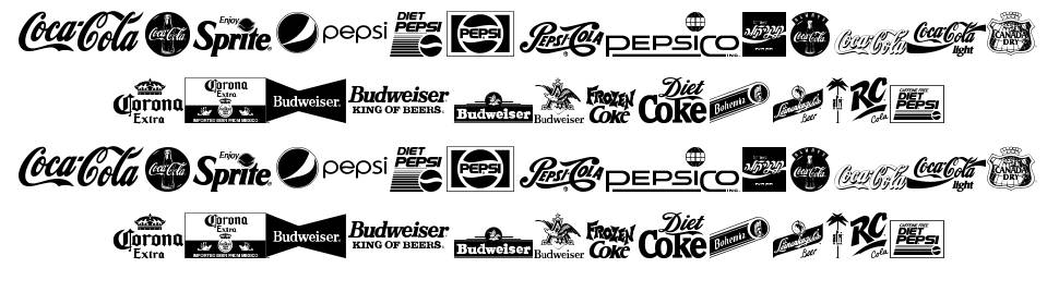 Logos And Logos TFB police spécimens
