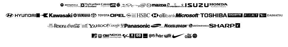 Logos TFB шрифт Спецификация