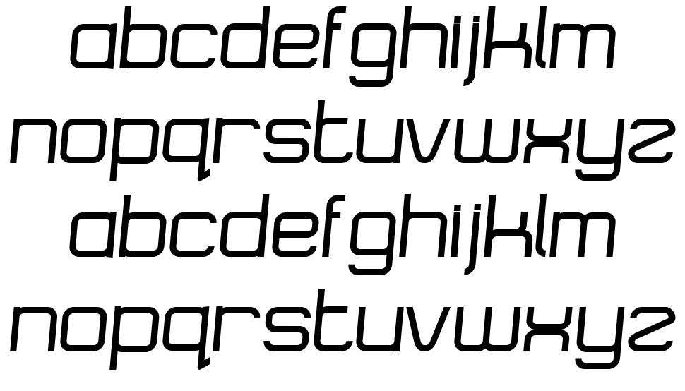 Logostile font specimens