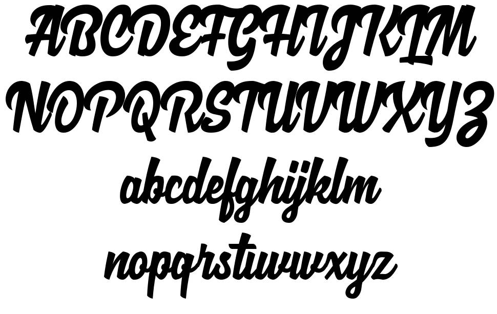 Loguetown font Örnekler