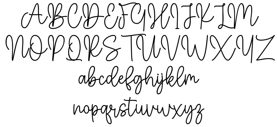 Lolly Displayfont specimens