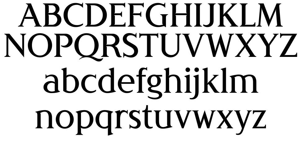 Londinia 字形 标本