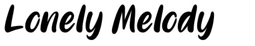 Lonely Melody font
