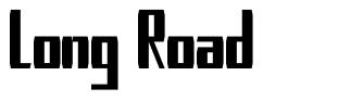 Long Road font