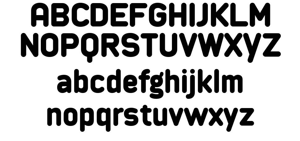 Longdoosi font specimens