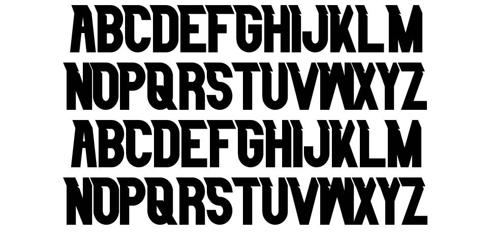 Longless font specimens