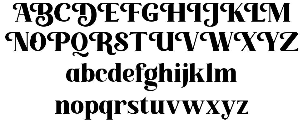 Longline Quart font specimens