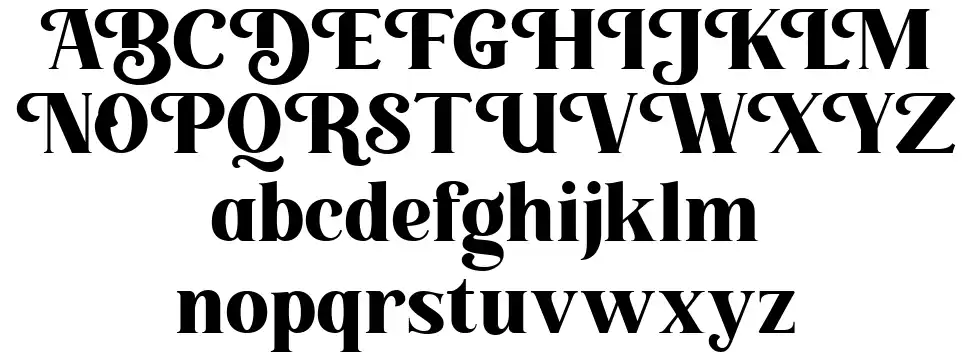 Longline Quart font specimens