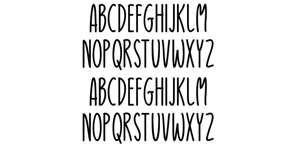 Look Within font specimens
