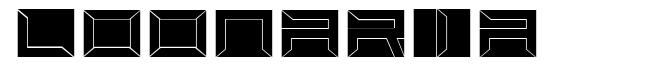 Loonaria шрифт