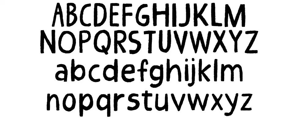 Loppemarked 2font specimens