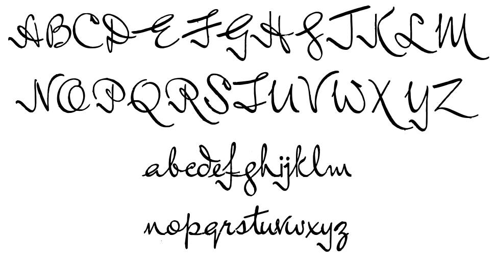 Lord Radcliff font Örnekler