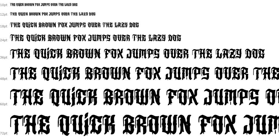 Los Angeles MMXX font Waterfall