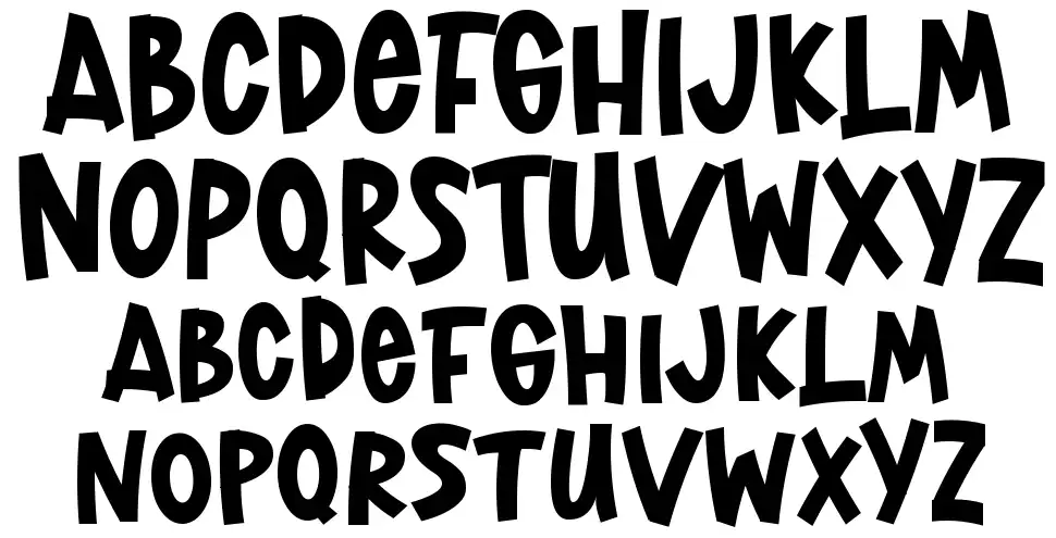 Lost Islandfont specimens