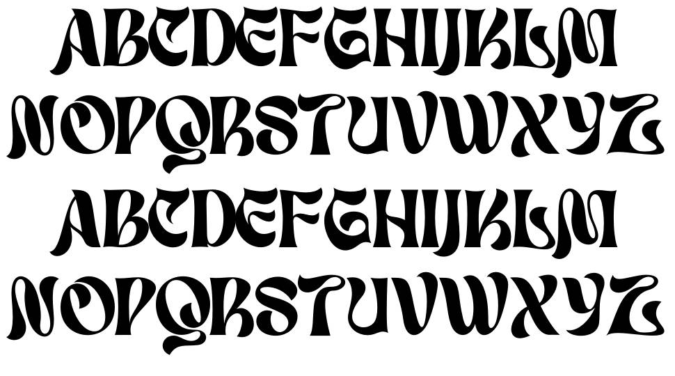Lostar font Örnekler