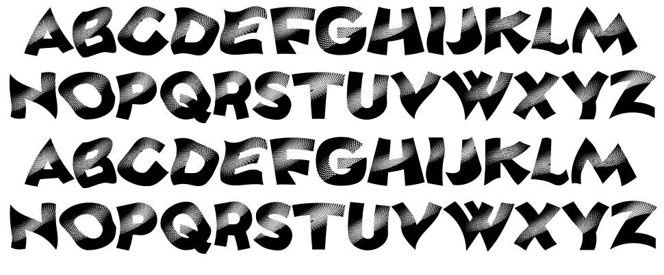 Loud Beats font specimens