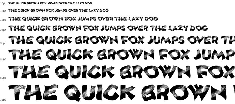 Loud Beats font Waterfall