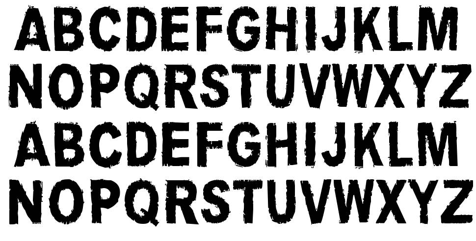 Louis Cypher font specimens