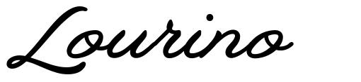 Lourino шрифт