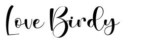 Love Birdy font