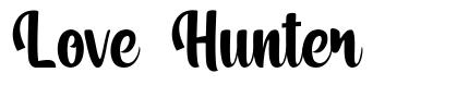Love Hunter font