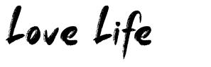 Love Life font