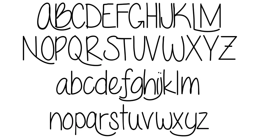 Love Me Foreverfont specimens