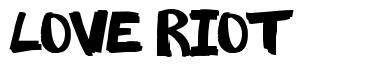 Love Riot font