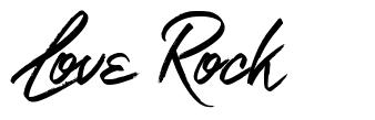 Love Rock font