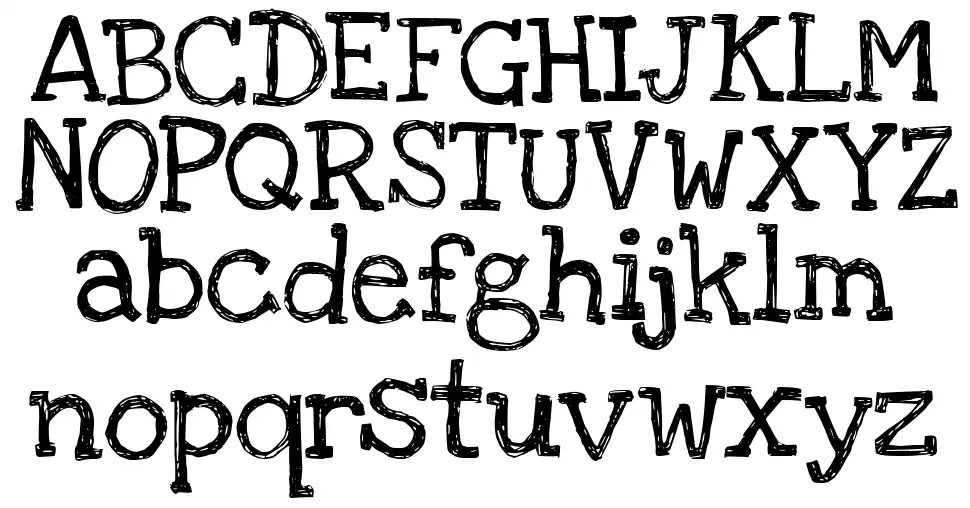 Love Ya Like A Sisterfont specimens