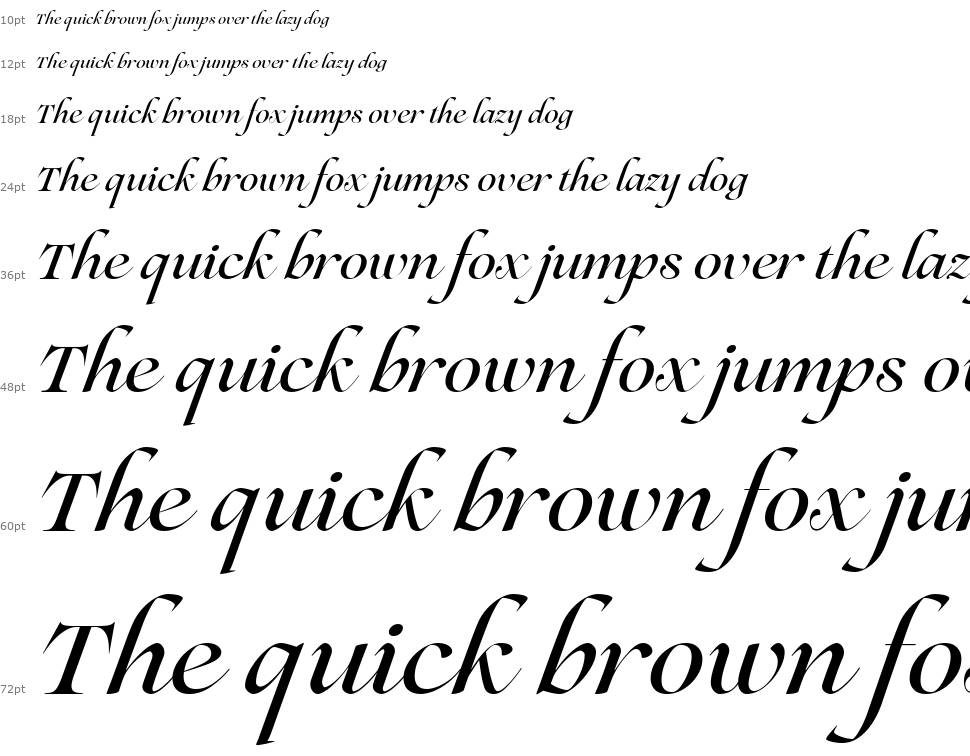 Lovelace Script шрифт Водопад