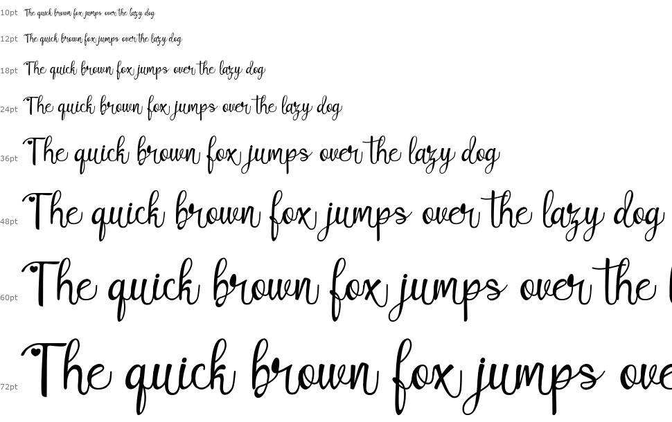 Lovely Couple font Waterfall