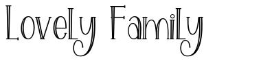 Lovely Family font