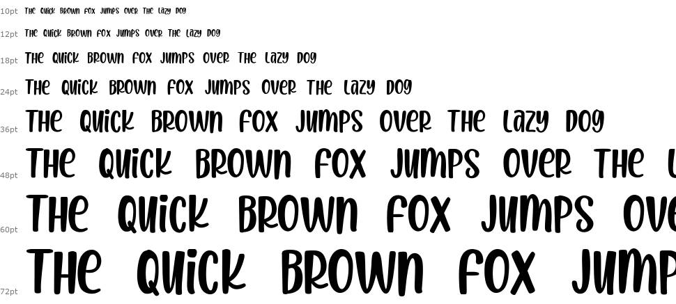 Lovely Paws font Waterfall
