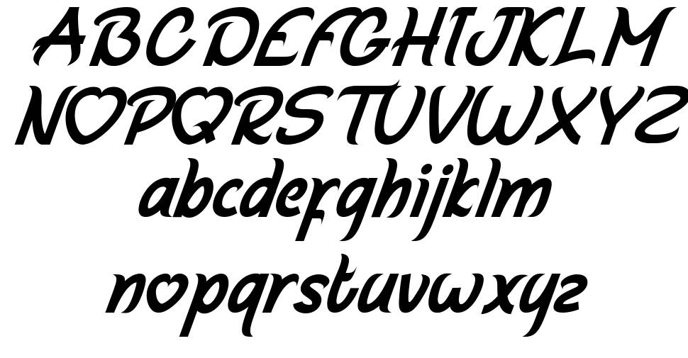 Lovely Rabbit font specimens