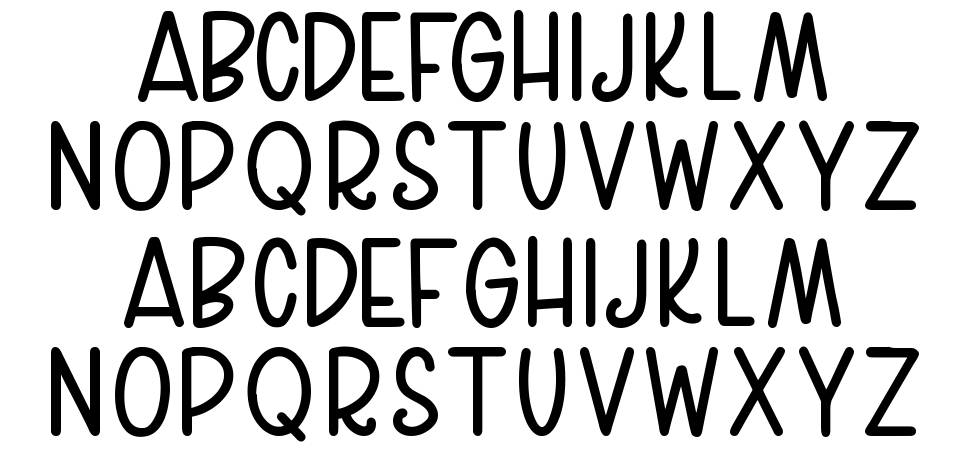 Lovely Valentine Script font specimens
