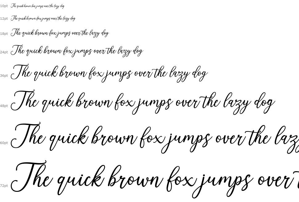 Lovely Vibes font Waterfall
