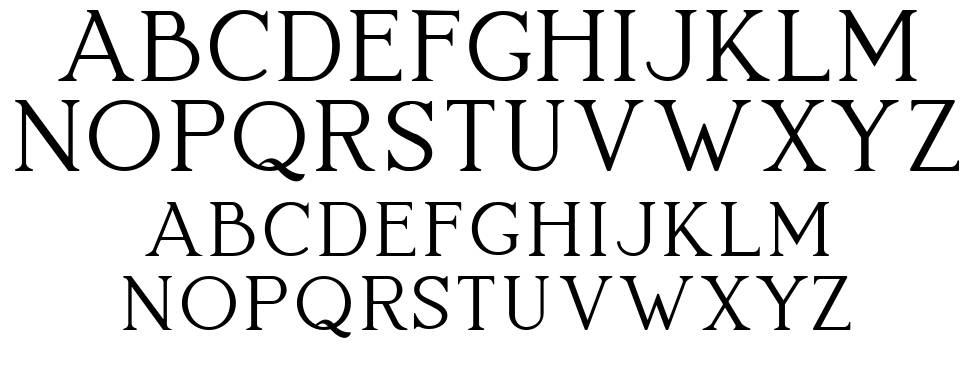 Lovelyn font specimens