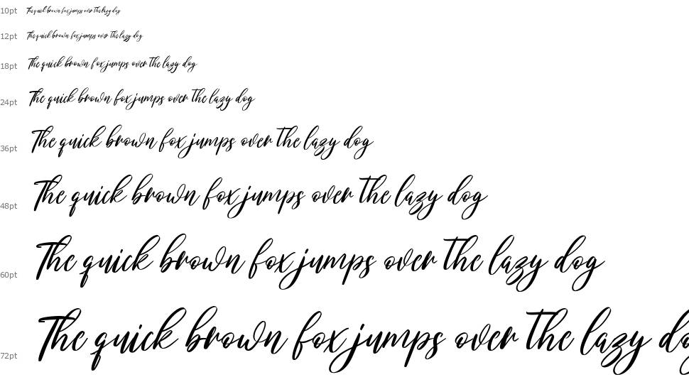 Lovesmilly font Waterfall