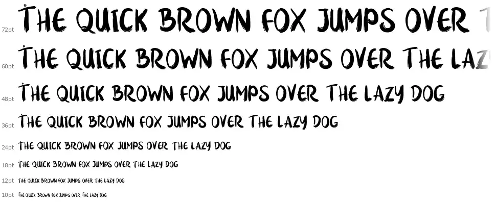 Loveya Scriptfont waterfall