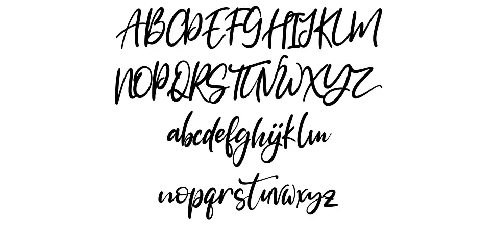 Loving Youfont specimens