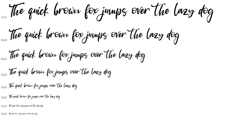 Loving Youfont waterfall
