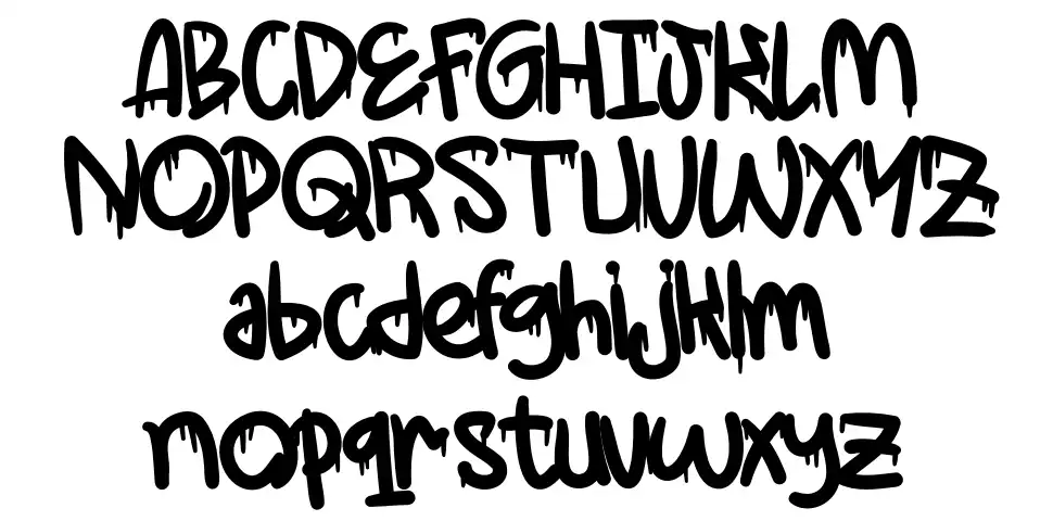 Low Backfont specimens
