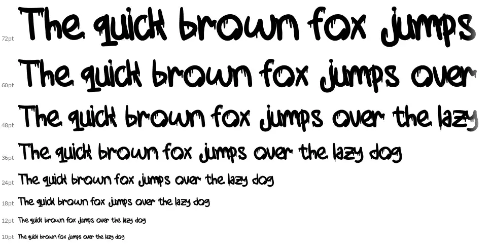 Low Backfont waterfall